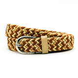 Belt - Zig Zag Cream, Tan & Peach - Million Dollar Store Framework