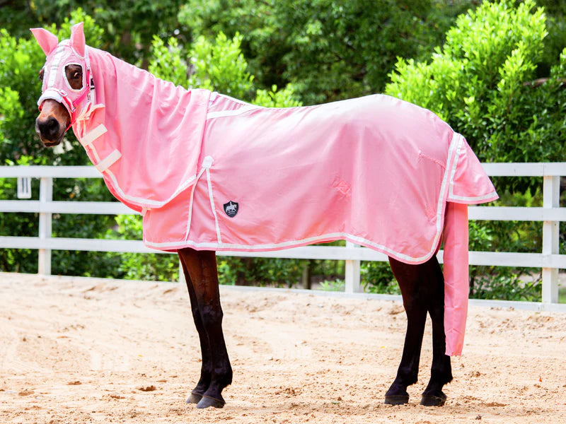 Flag Hood Combo - Blush Pink w White & Blush Pink Trim - New Summer Design - Million Dollar Store Framework