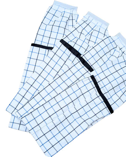 Tail Bag - Ripstop Cornflower Blue & Navy Check - Million Dollar Store Framework