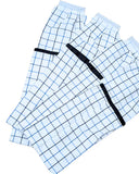 Tail Bag - Ripstop Cornflower Blue & Navy Check - Million Dollar Store Framework