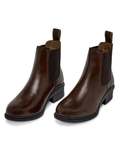 Kids Elastic Sided Jodhpur Boots - Brown - Million Dollar Store Framework